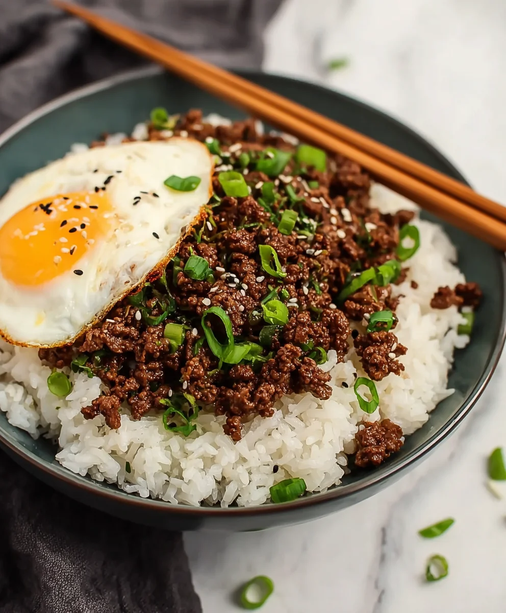 Quick Korean Beef Bowl Easy Weeknight Meal