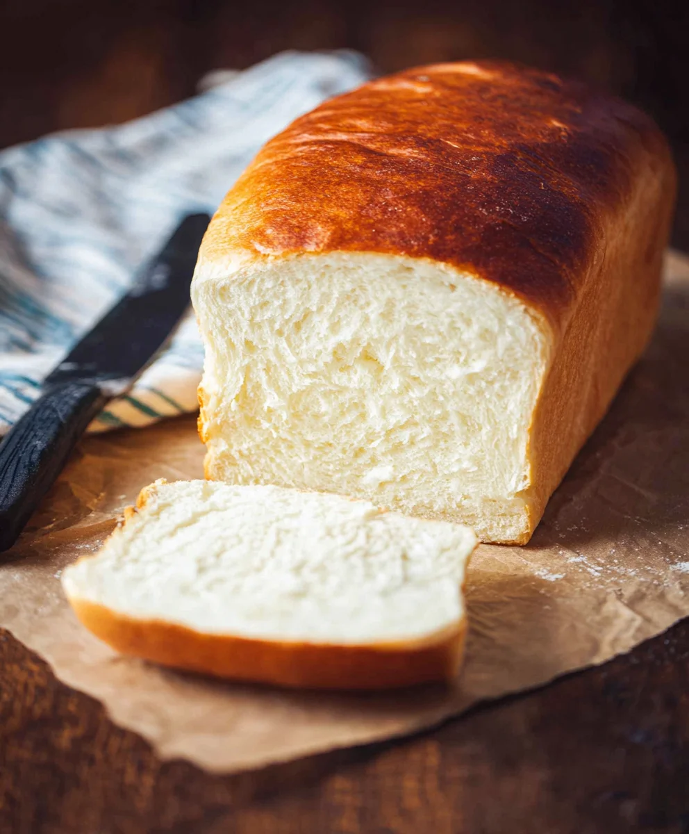Amish White Bread-Easy Homemade Soft Loaf