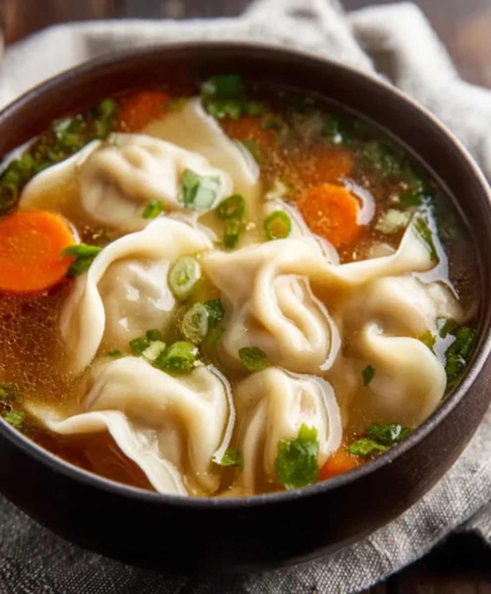 Hearty Potsticker Soup Recipe - Cozy Beef & Veggie Comfort