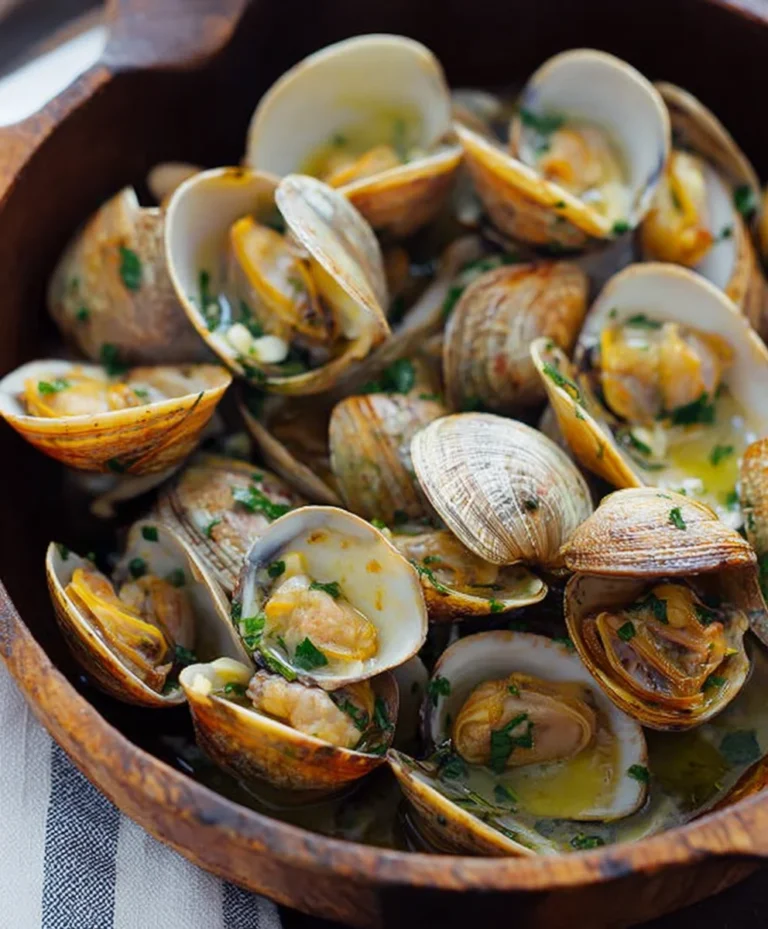 Garlic Butter Sauteed Clams – Easy & Flavorful Recipe