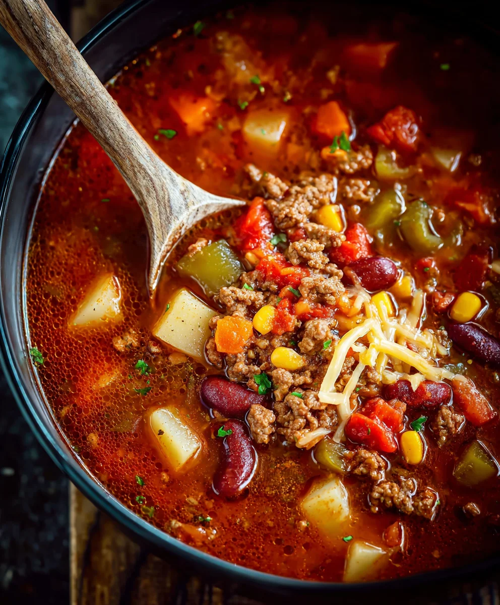 Hearty Cowboy Soup - Delicious Beef Stew Recipe