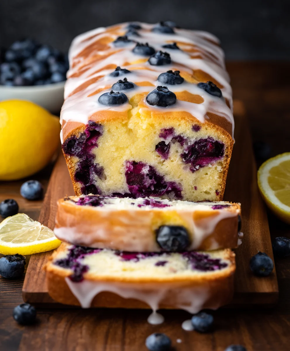Lemon Blueberry Yogurt Loaf - Easy & Delicious Bake