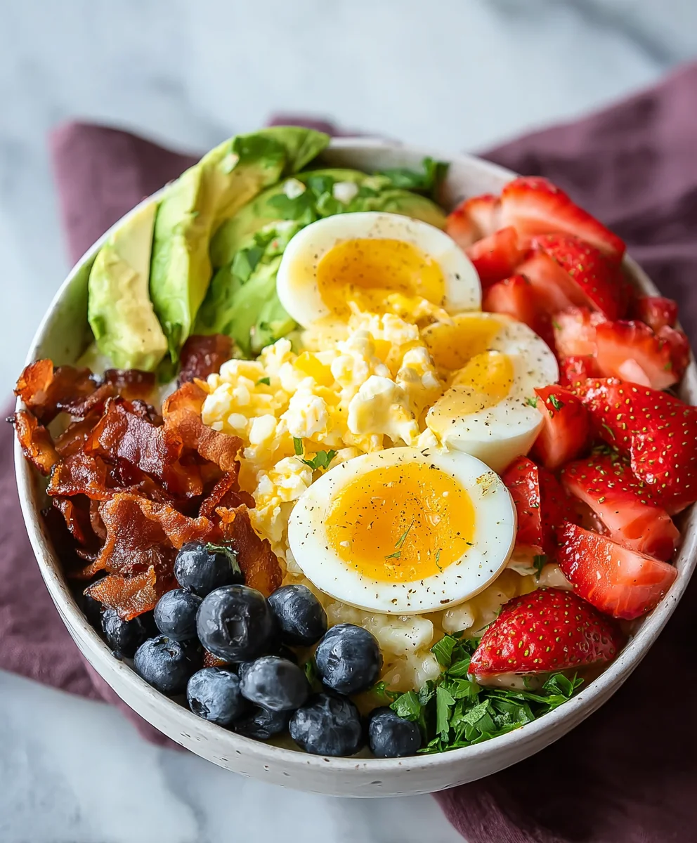 Quick Breakfast Bowl - Healthy & Easy Morning Meal