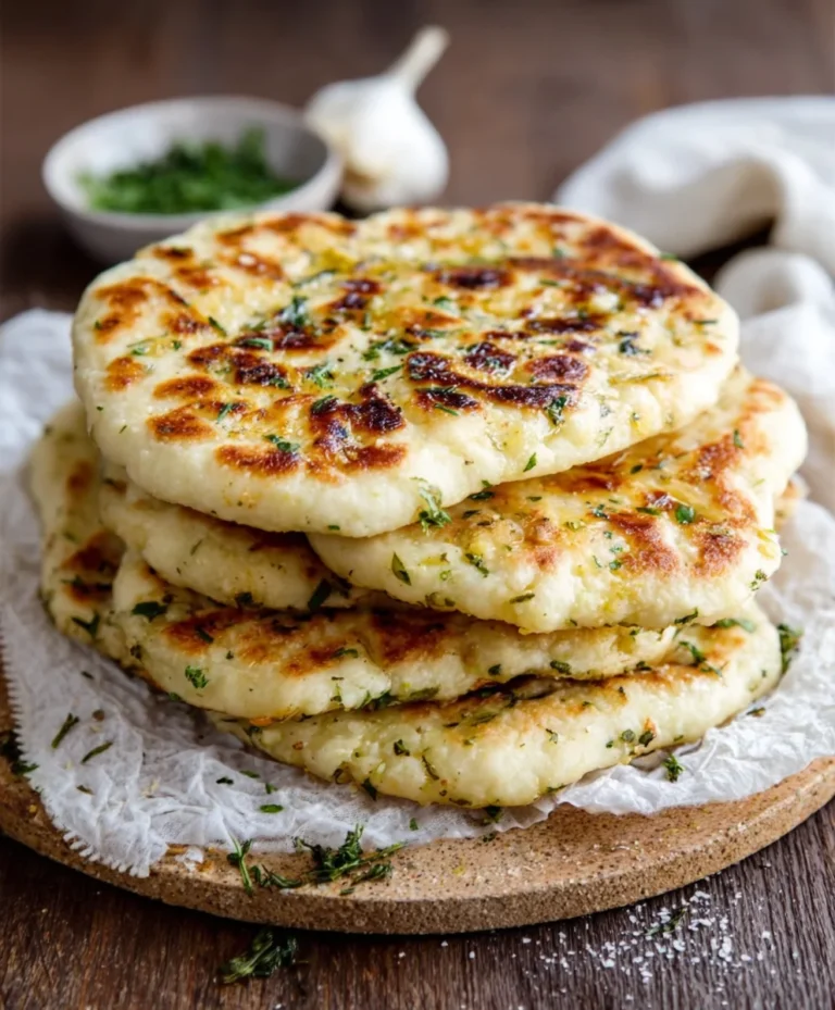 Easy Garlic Flatbreads Recipe – Quick & Delicious