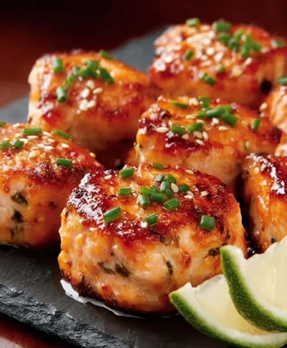 Bang Bang Salmon Bites-Easy Spicy Seafood Appetizer
