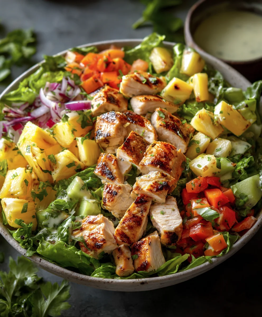 Hawaiian Chicken Salad Gluten-Free Whole Health