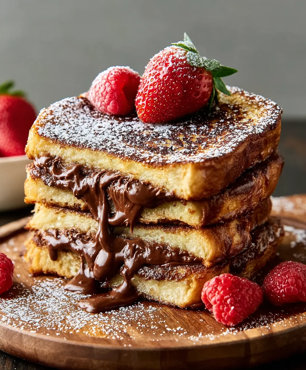 Decadent Nutella French Toast - Easy & Delicious Recipe