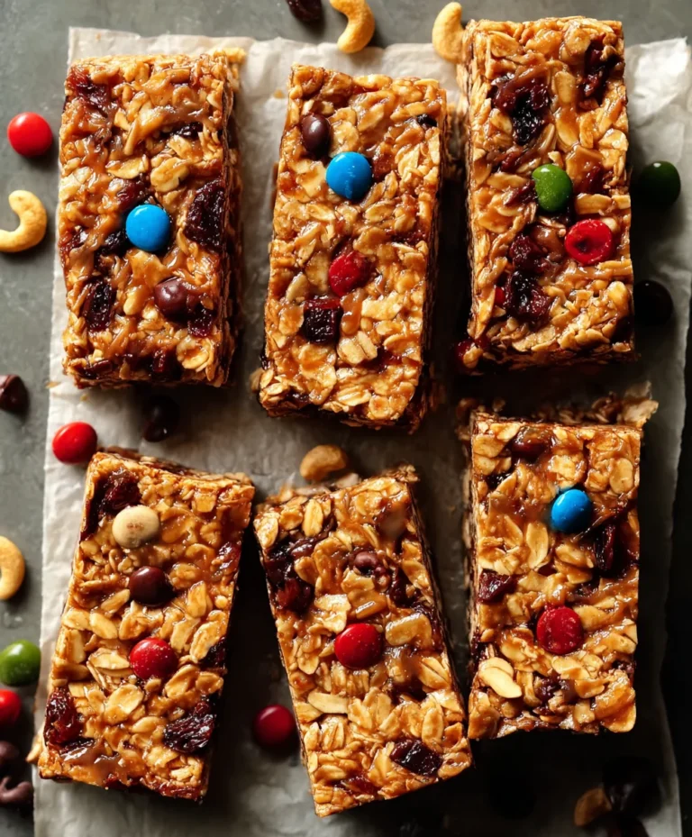 Easy Chewy Granola Bars Recipe-Homemade Goodness