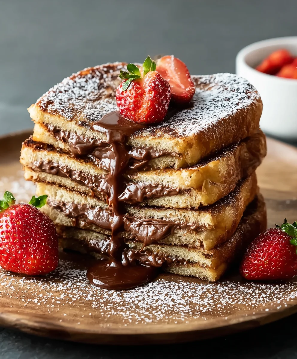 Decadent Nutella French Toast - Easy & Delicious Recipe