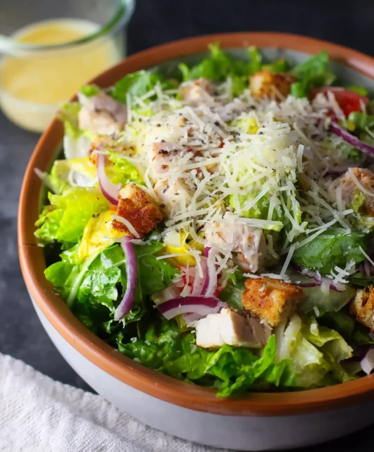 Easy Parmesan Chopped Salad Recipe – Delicious & Quick