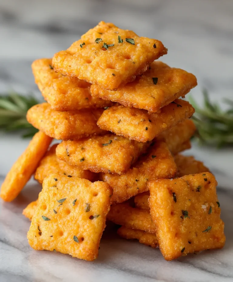 Homemade Cheddar Cheese Crackers-Cheez It Recipe