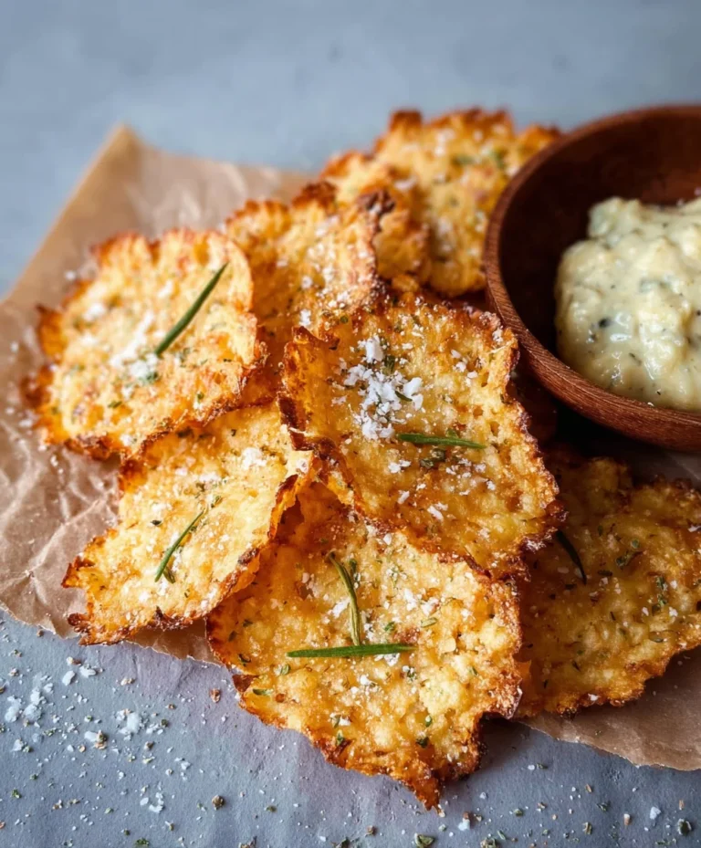 Crispy Cottage Cheese Chips- Easy Low-Carb Snack