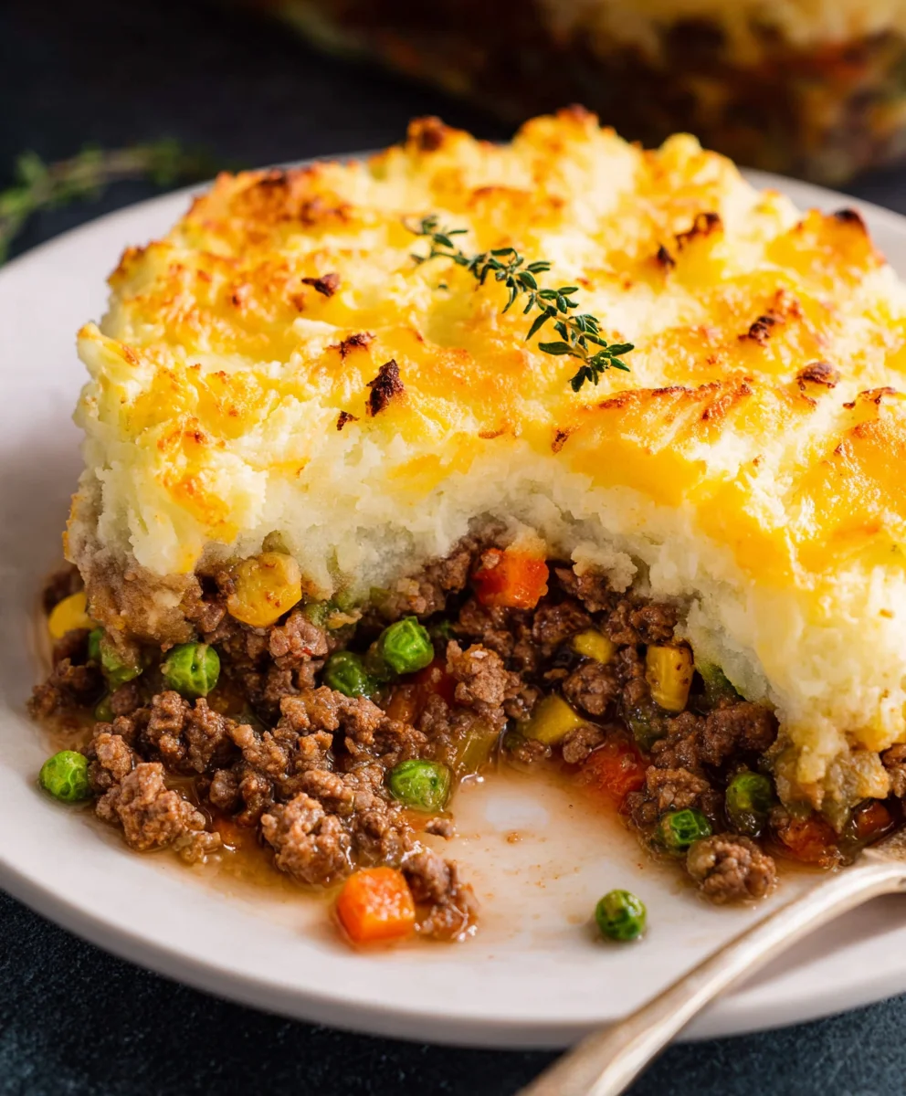 Classic Shepherd's Pie Recipe-Hearty Beef Dinner