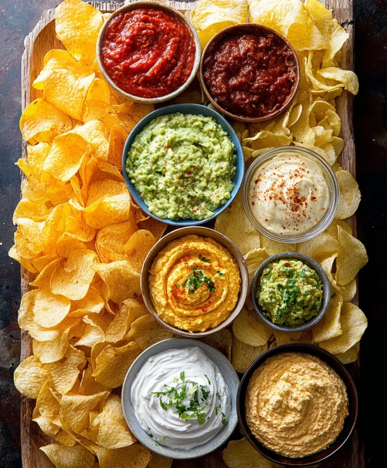 Easy Chips and Dip Platter – Crowd Pleaser Recipe