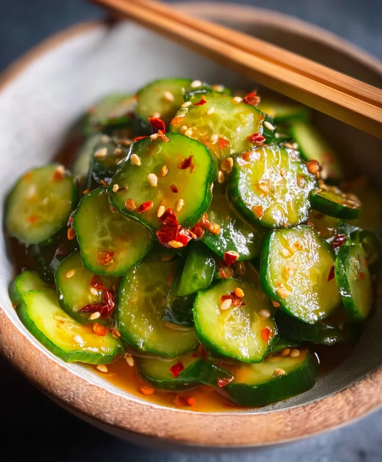 Easy Asian Cucumber Salad- Refreshing & Quick Recipe