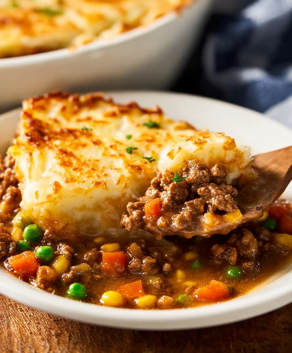 Classic Beef Shepherd's Pie Recipe-Comfort Food