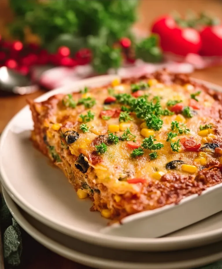 Delicious Veggie Mexican Lasagna Recipe