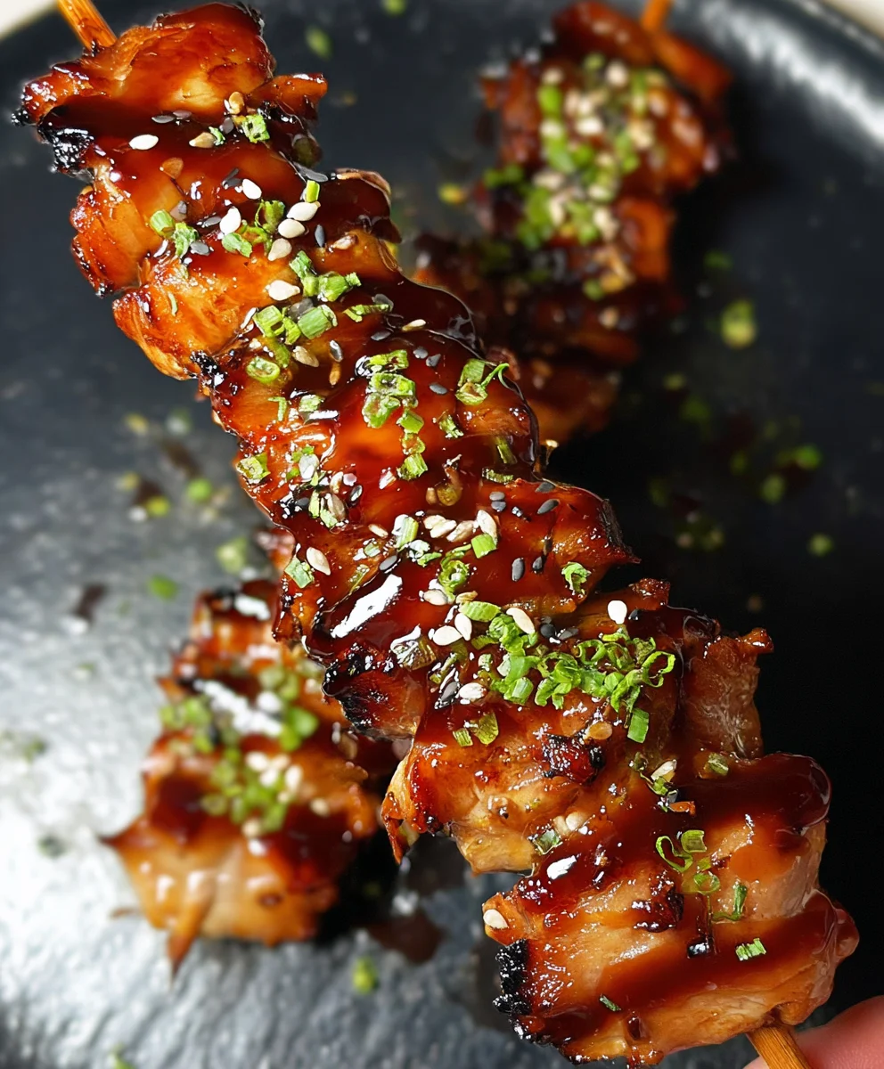 Juicy Teriyaki Beef Skewers-Easy Grilling Recipe