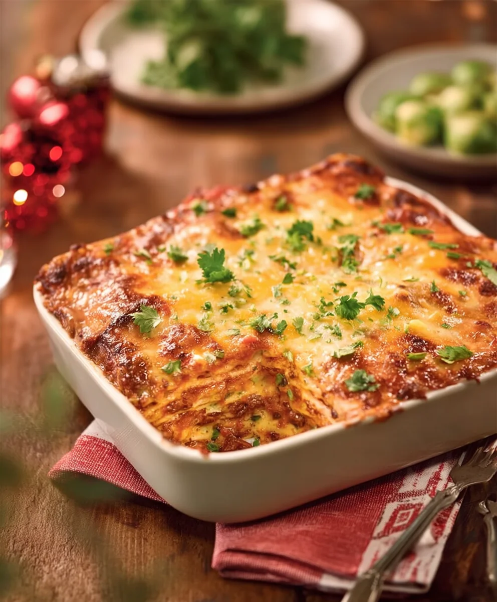 Delicious Veggie Mexican Lasagna Recipe