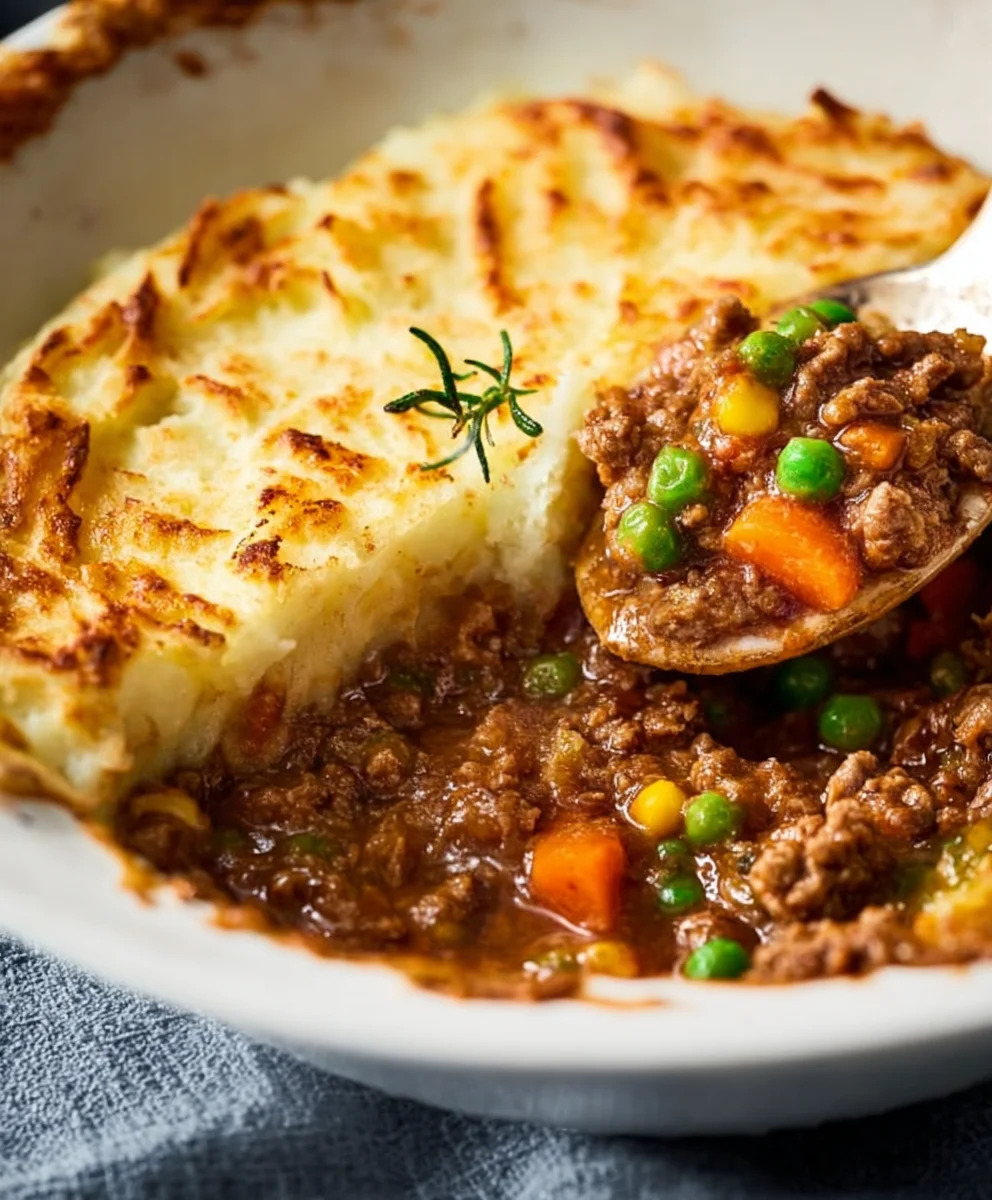 Classic Beef Shepherd's Pie Recipe-Comfort Food