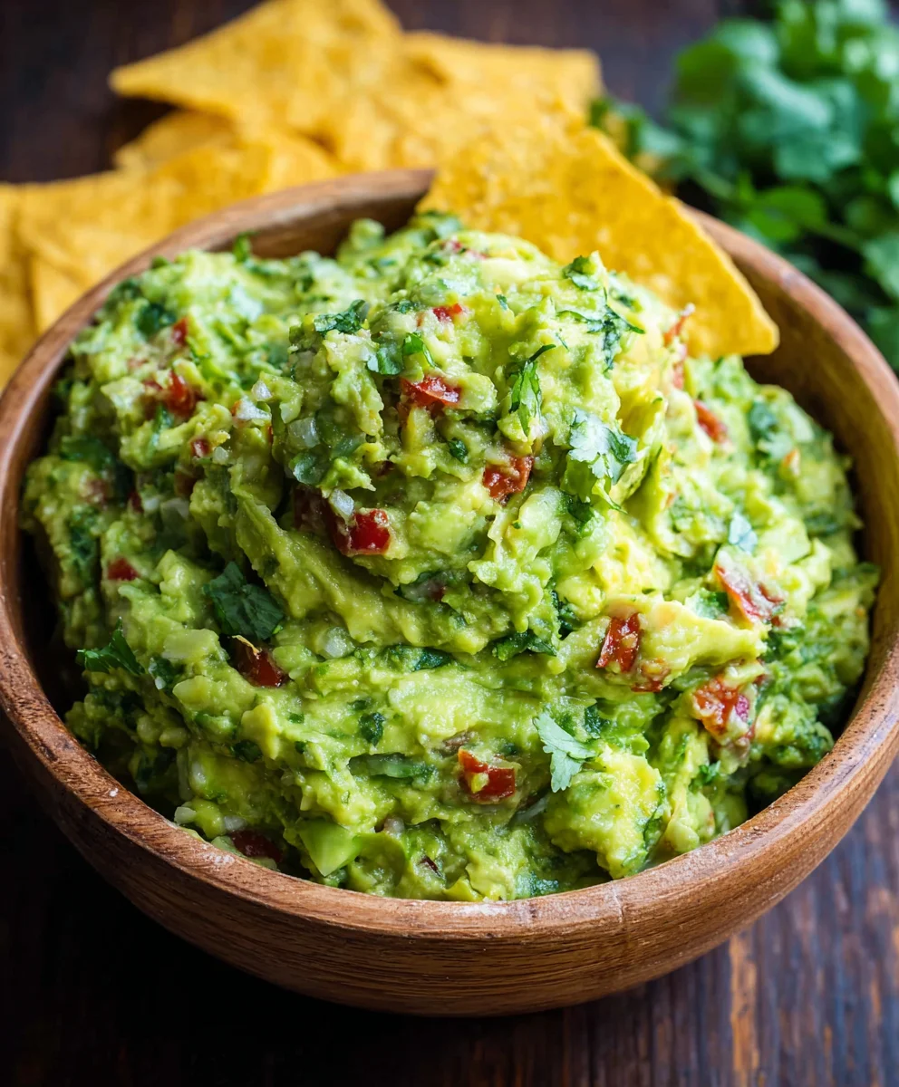 Authentic Guacamole Recipe- Fresh & Easy Appetizer