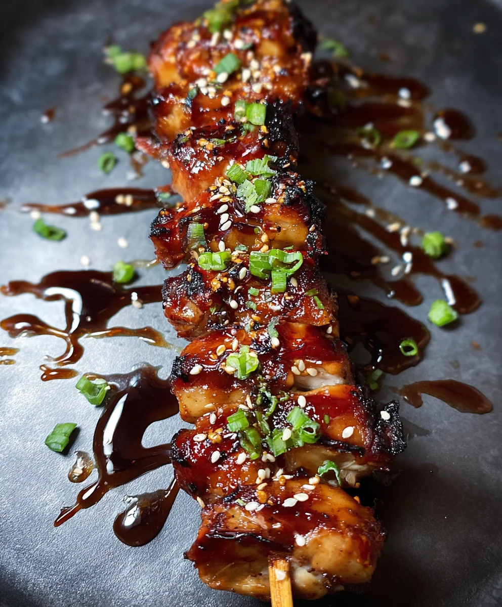 Juicy Teriyaki Beef Skewers-Easy Grilling Recipe