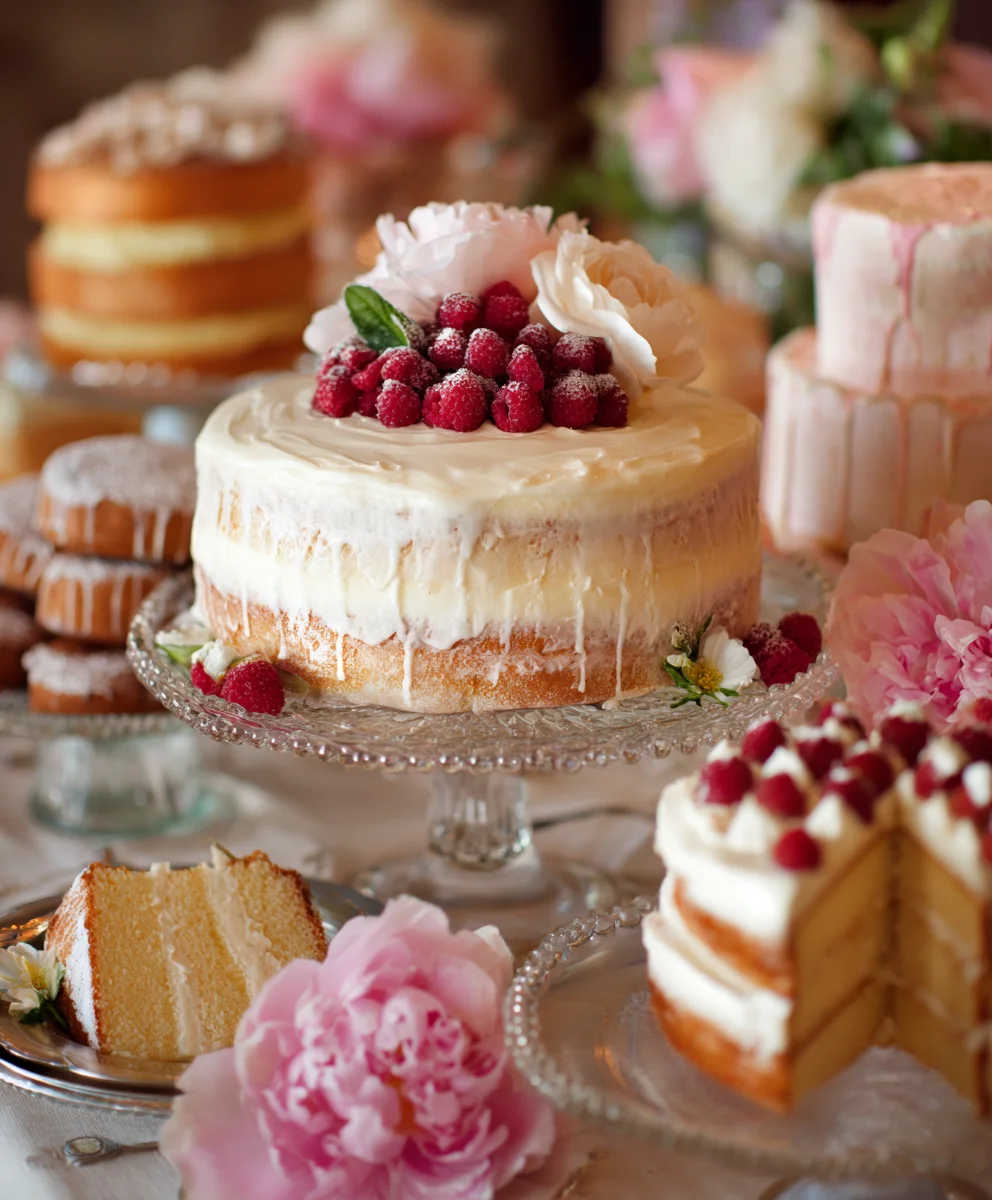 Vintage Wedding Dessert Table - Sweet Elegance