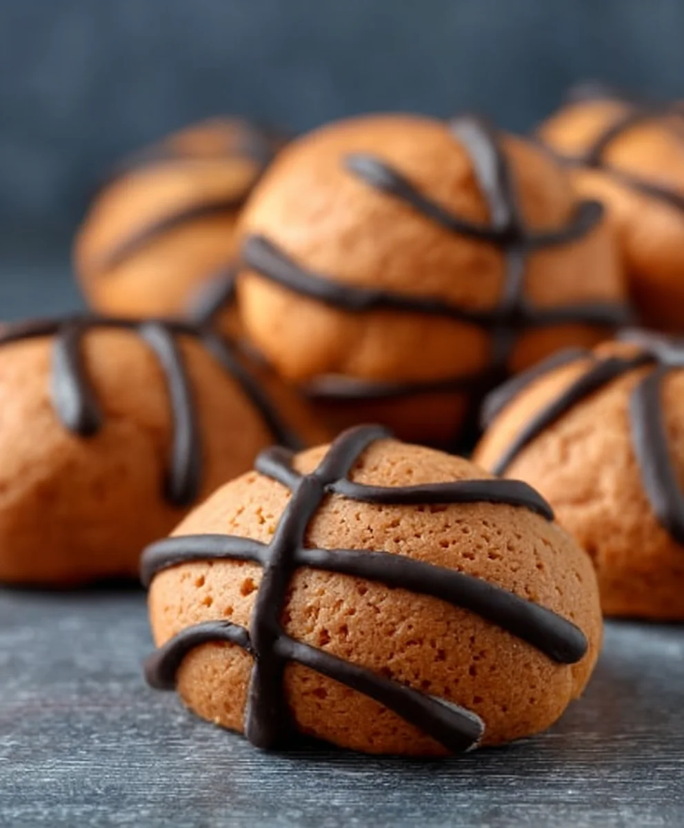 Easy Slam Dunk Basketball Cookies - March Madness Recipe
