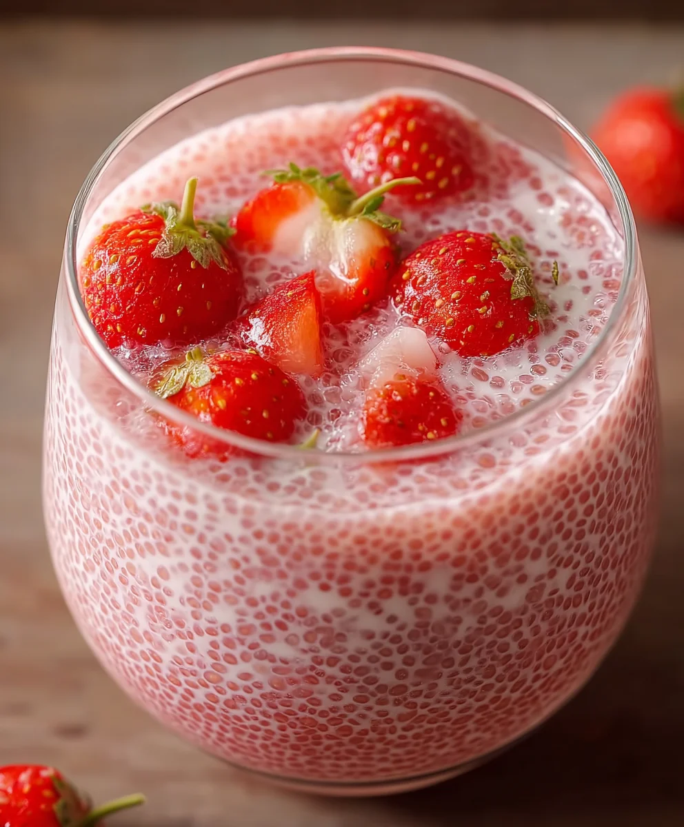 Delicious Strawberry Sago Dessert Recipe
