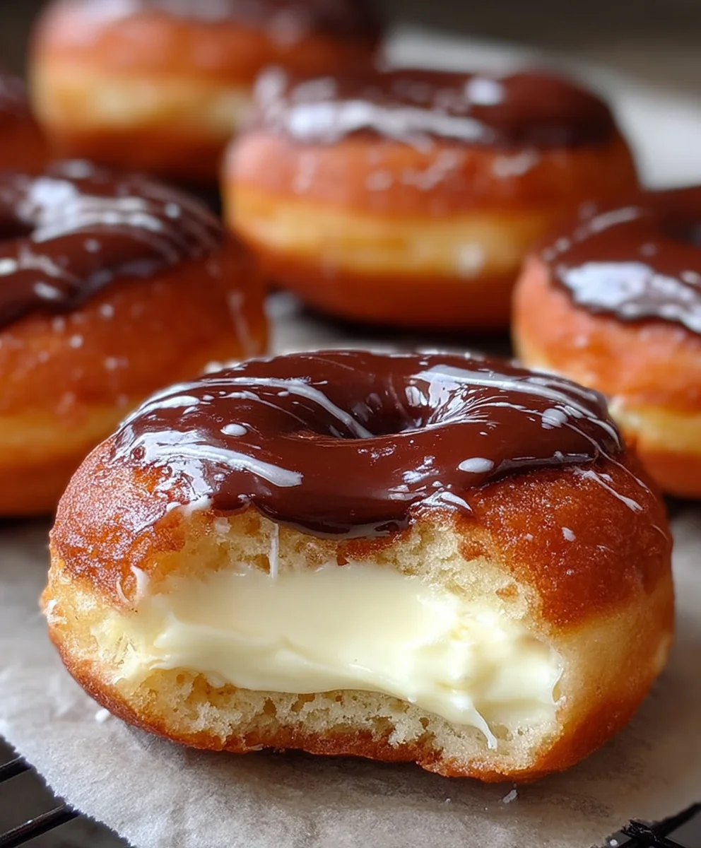 Bailey's Cheesecake Doughnuts-Non-Non-Non-Alcoholic Alternativeic Dessert Treat