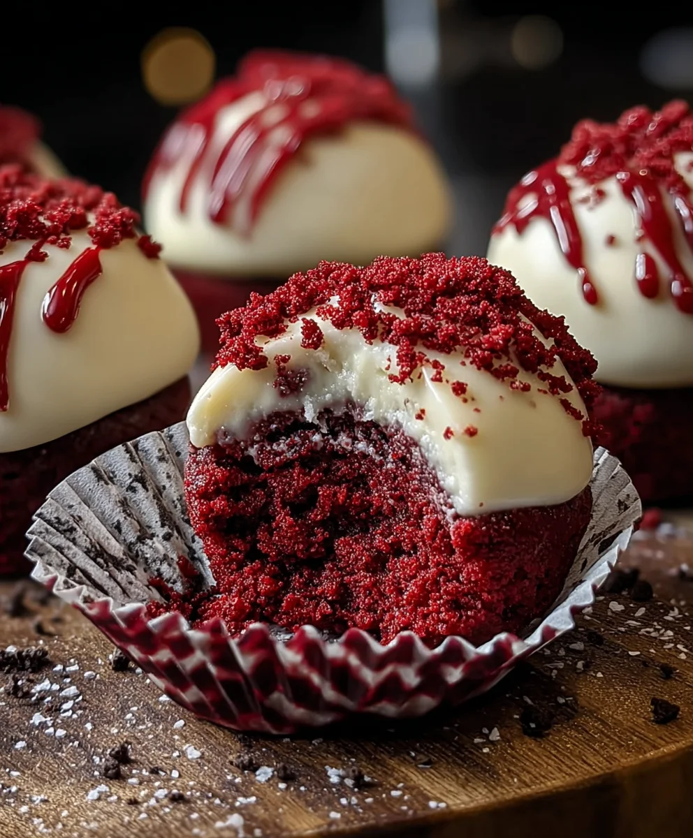 Cookies & Cream Red Velvet Bites-Easy Recipe