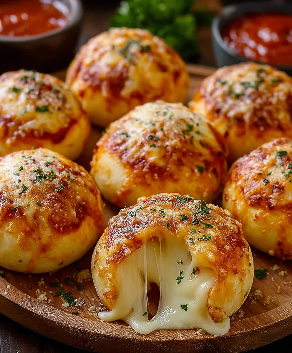 Cheesy Pizza Bombs - Easy Appetizer Recipe