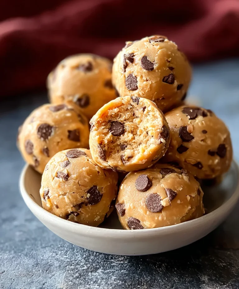 No-Bake Chickpea Cookie Bites-Easy Healthy Treat