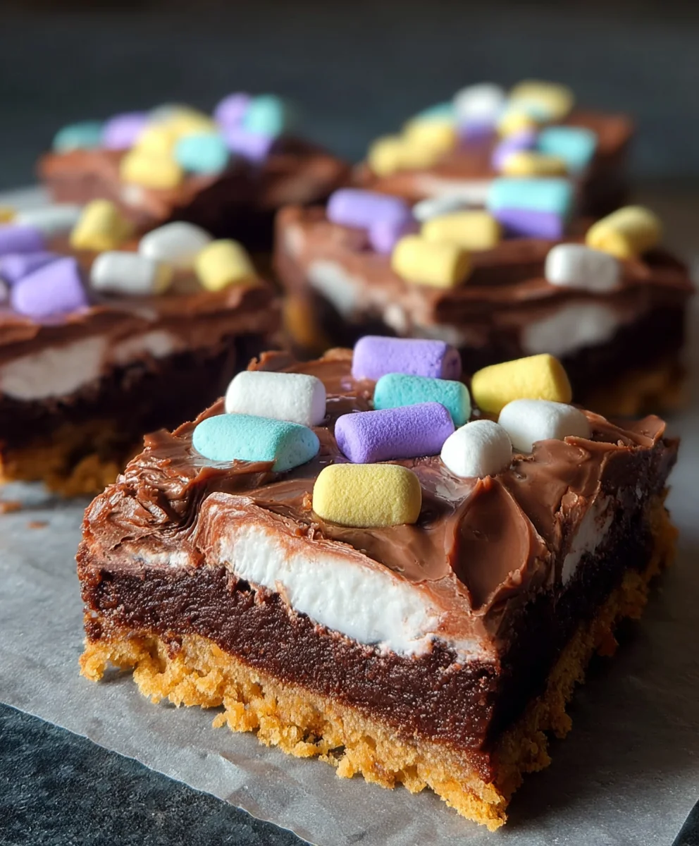Easy Peep Bars Recipe - Sweet Easter Treat