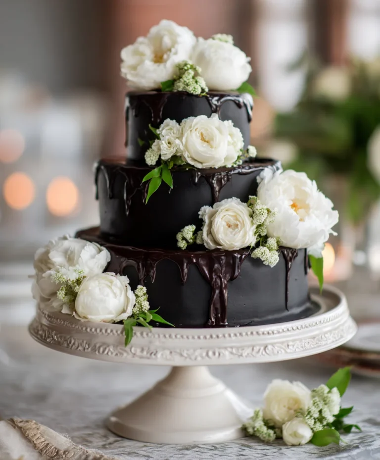 Black Tie Wedding Flower Grandmas – The Wool Factory