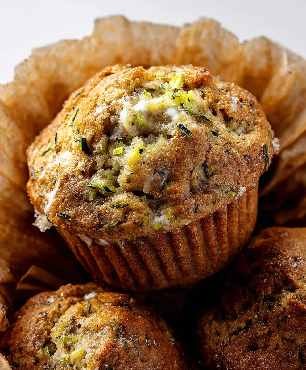 Banana Zucchini Muffins-Delicious & Healthy Treat