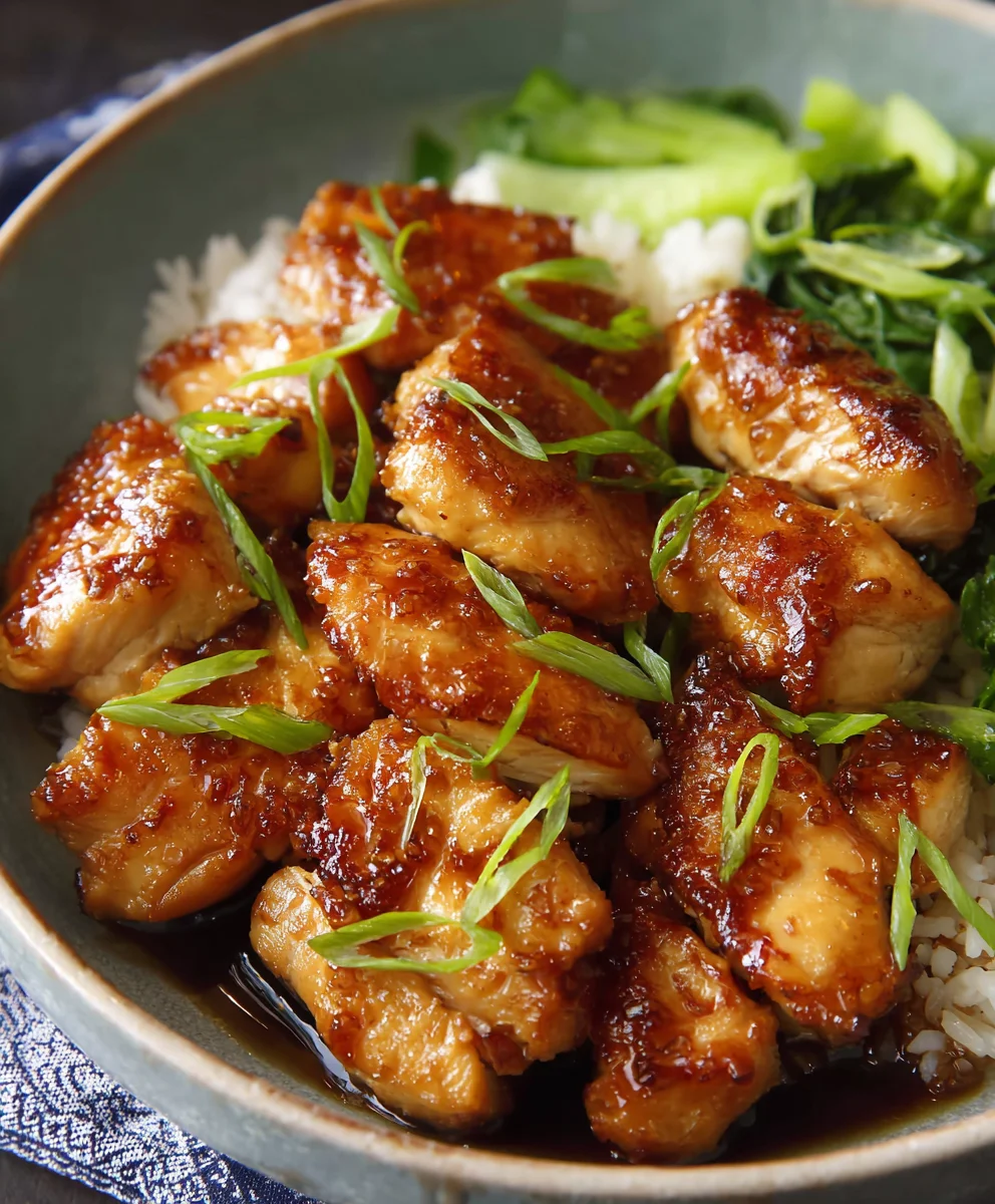Quick Honey Garlic Chicken Recipe- Easy Weeknight Meal