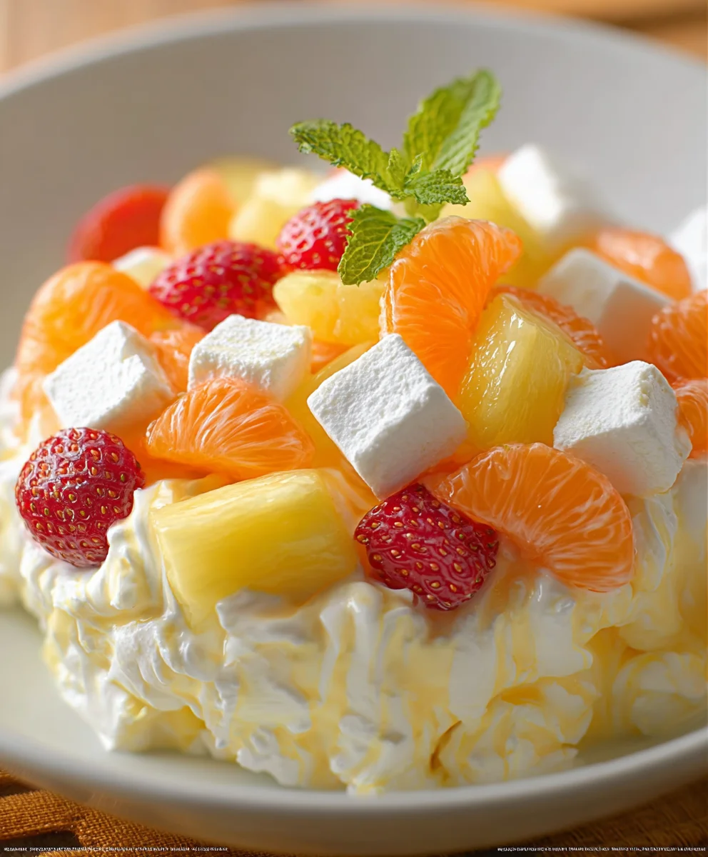 Tropical Hawaiian Fruit Salad - Refreshing & Easy Recipe