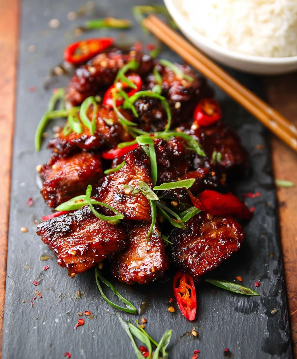 Easy Chinese BBQ Beef Recipe - Flavorful & Tender