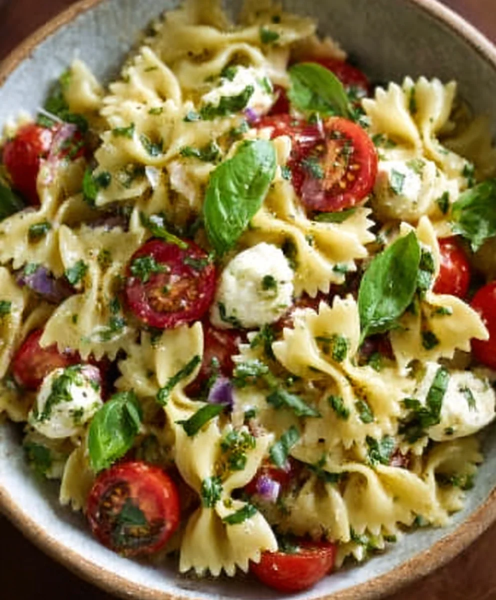 Delicious Bow Tie Pasta Salad-Easy & Crowd-Pleasing