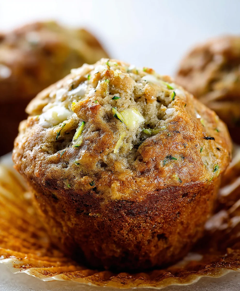 Banana Zucchini Muffins-Delicious & Healthy Treat