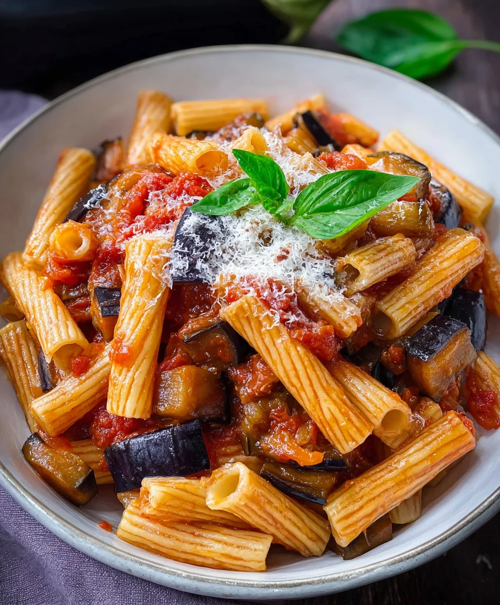 Authentic Pasta alla Norma Recipe - Sicilian Eggplant Dish