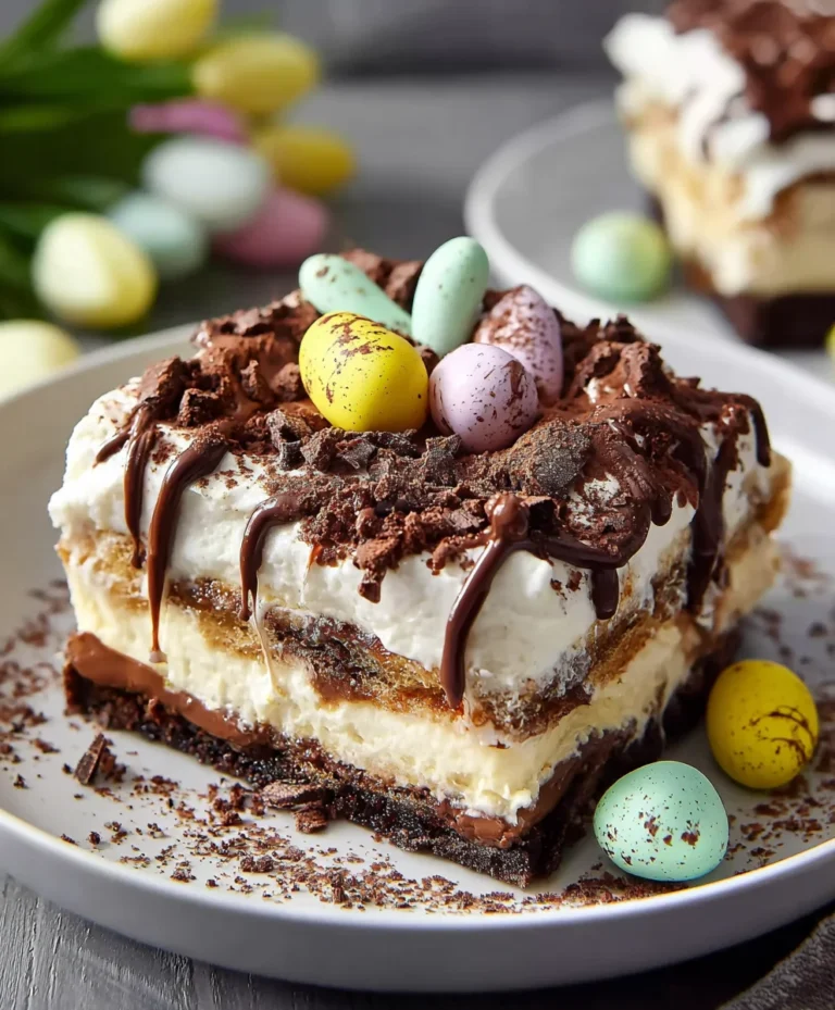 Decadent Easter Chocolate Lasagna Recipe – Easy Dessert