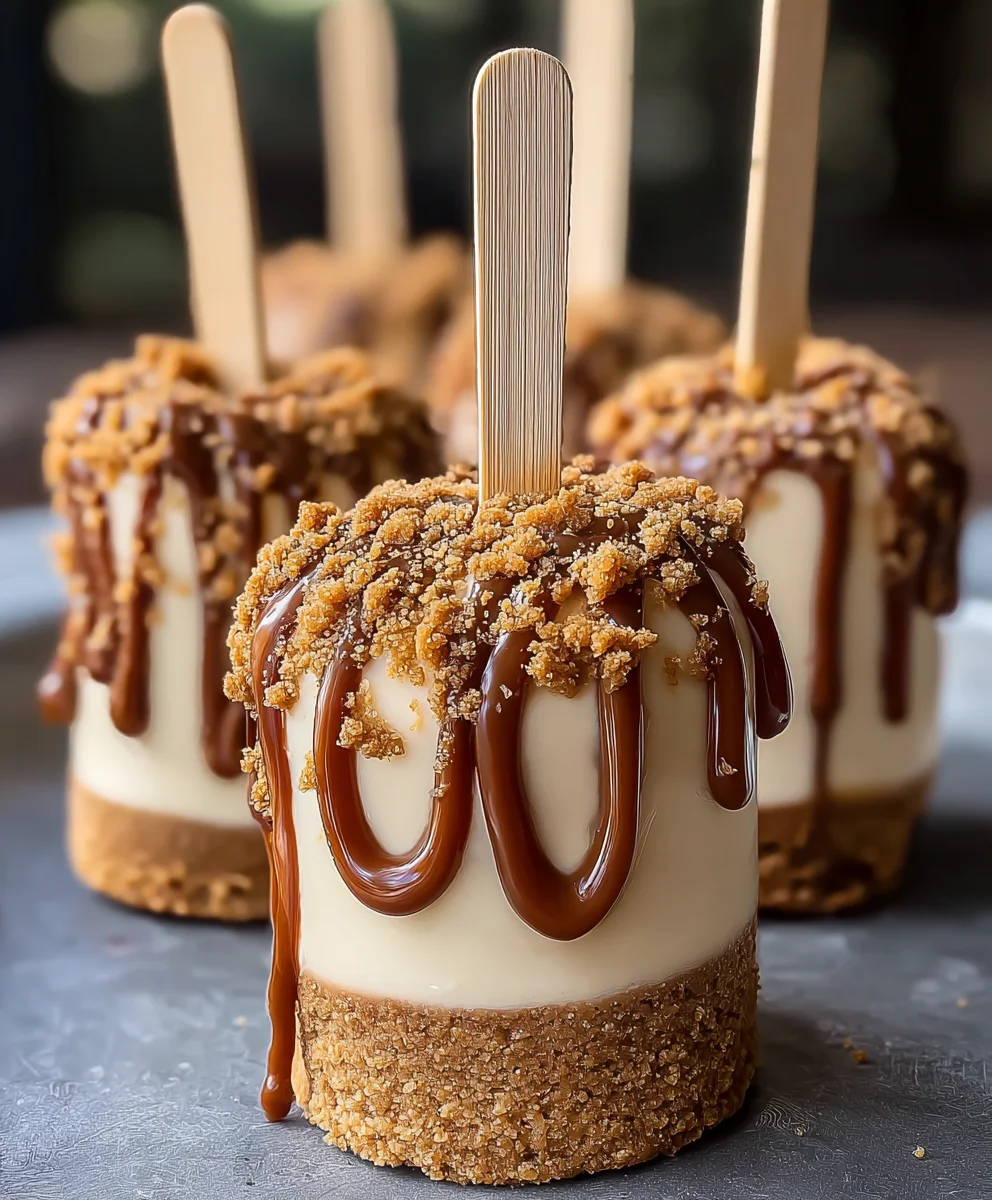 Biscoff Cookie Butter Cheesecake Pops-Decadent Treat