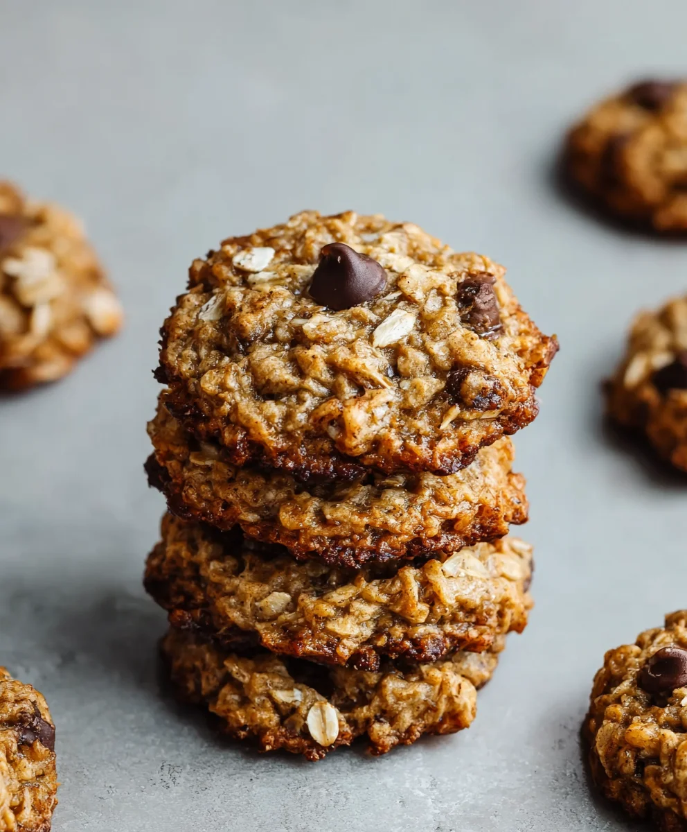 Healthy Banana Oat Cookies-Easy Recipe