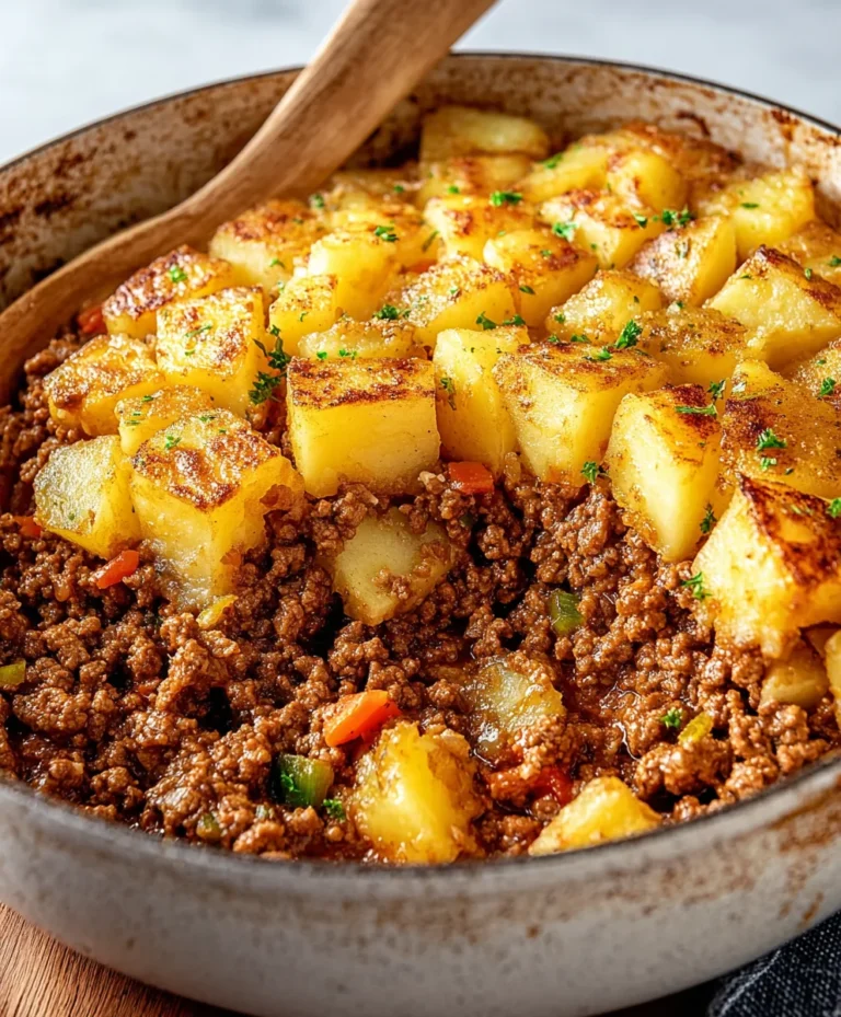 Easy Ground Beef and Potatoes Dinner Recipe