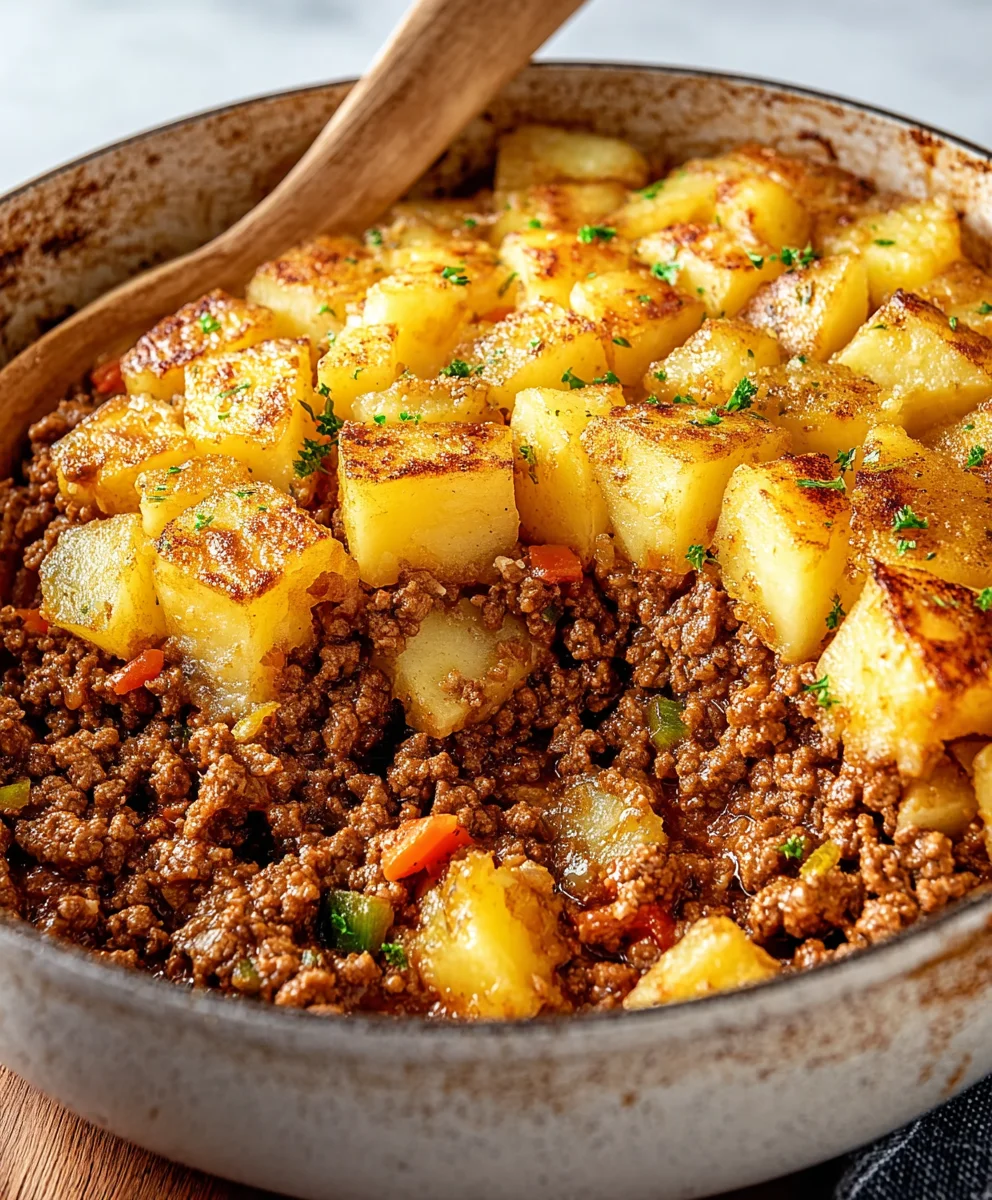Easy Ground Beef and Potatoes Dinner Recipe