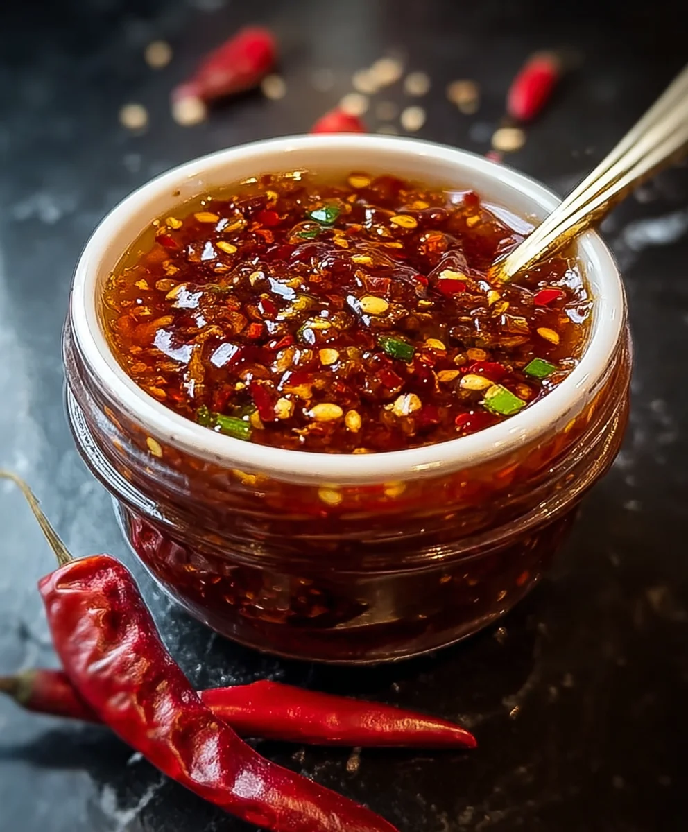 Homemade Chili Garlic Sauce - Spicy & Flavorful