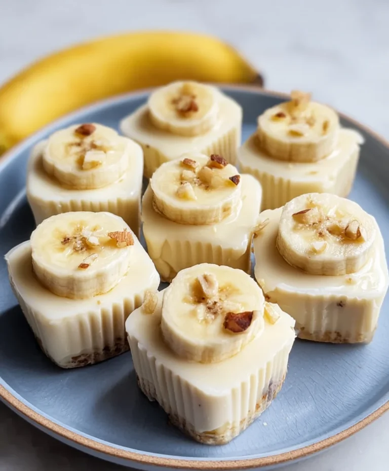Frozen Banana Yogurt Bites- Easy Healthy Treat