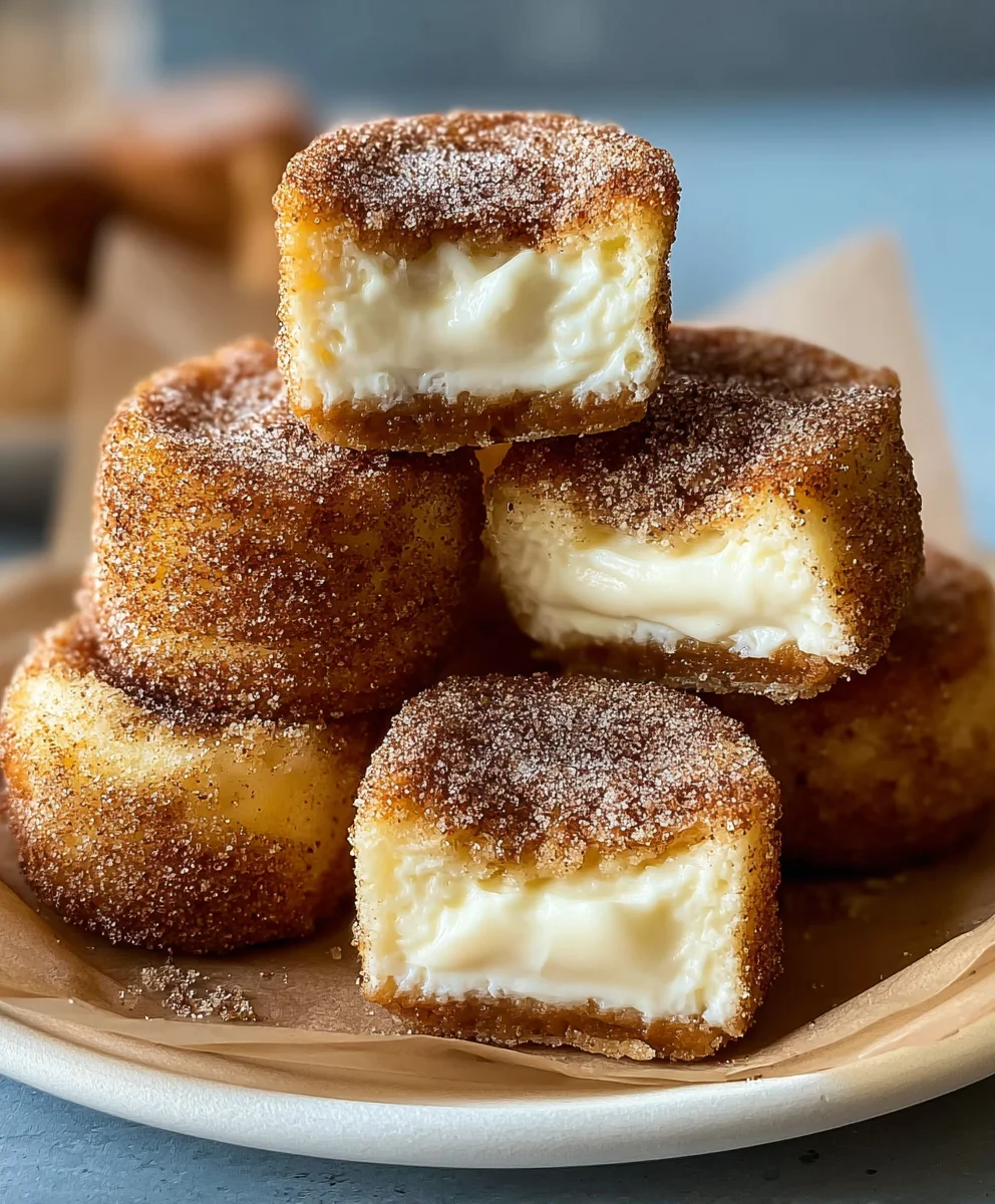 Churro Cheesecake Bites - Easy Dessert Recipe